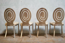 4 Ethan Allan Radius Dining Chairs