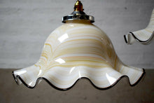 Large French Mid Century Vintage Pendant Light Shade