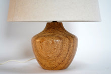 Reconstituted Wood Table Lamp