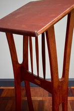 Mid Century Teak Lecturn With Makers Plaque