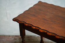 Antique 1920's Oak Barley Twist Side Table