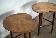 Mid Century Kidney Shaped Side Tables