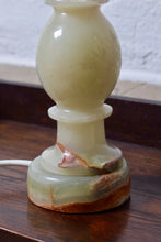 Vintage Pair Of Onyx Lamps