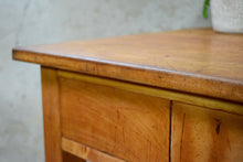 Vintage Solid Beech Esavian School Desk