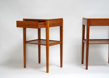 Pair Of Remploy Teak Bedside Tables