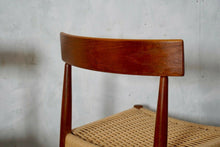 Six Arne Hovmand Olsen Papercord Dining Chairs