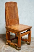 Vintage Ecclesiastical Gothic Revival Priests's Chair
