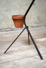 Vintage French Metal Pot Stand