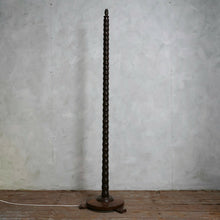 Vintage Bobbin Turned Floor Standing Lamp