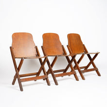 Set Of Six 1940s Folding Chairs