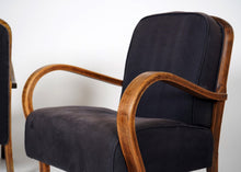 Bentwood Halabala Style Armchairs