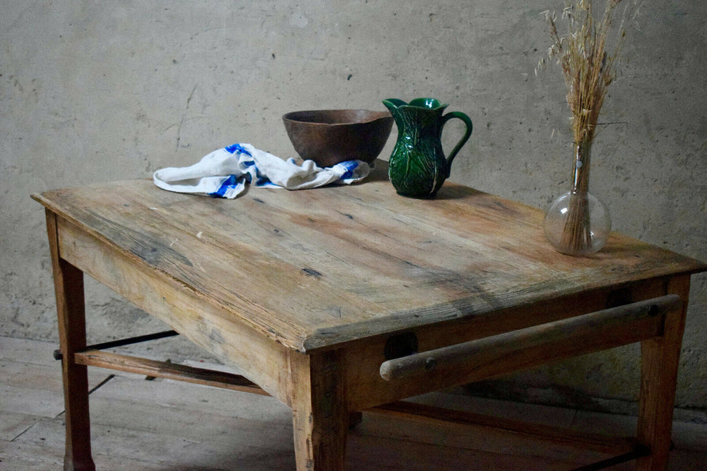 Antique Rustic Bakers Bread Prep Table – Stowaway London