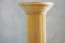 Vintage Pencil Reed Pedestal Plinth