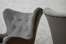 Pair Of Vintage G-plan Wingback Armchairs