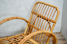 Vintage Rattan Cane Armchair
