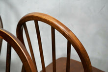 Set Of Six Ercol 370 Dining Chairs