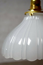 Antique Milk Glass Edwardian Pendant Light Shade