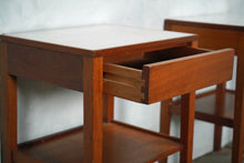 Vintage Teak Remploy Bedside Tables