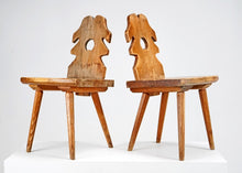 Primitive Swedish Pine Chairs
