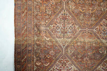 Antique Persian Khamseh Carpet