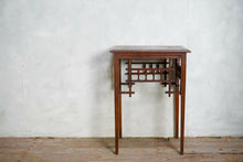 Aesthetic movment Side Table Retailed In Hall & Anderson Calcutta