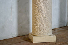 Pair Of Reeded Pedestal Columns