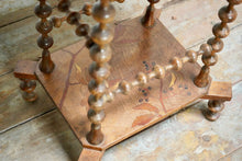 Antique Bobbin Turned Side Table