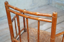 Antique Regency Faux Bamboo Armchair