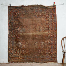Antique Persian Khamseh Carpet