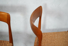 Five Danish Dining Chairs made by Bordum & Nielsen