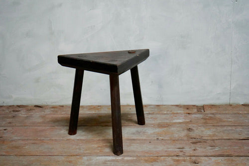 Vintage Triangular Milking Stool