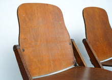 Set Of Six 1940s Folding Chairs