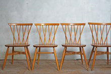 Pair Of Candle Stick Ercol Model 376 Chairs