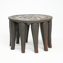 Hand Carved Wooden "Nupe Tribe" Stool