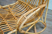 Vintage Wicker Easy Chair