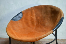 Vintage Mid Century Suede Chair