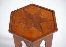 Inlayed Top Side Table