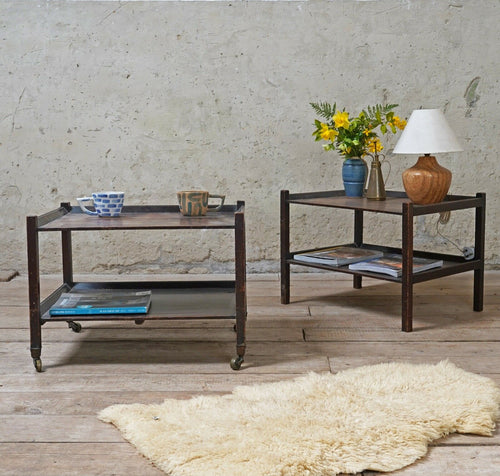 Matched Pair Of Side Tables