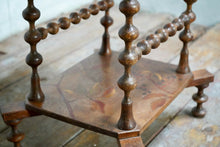 Antique Bobbin Turned Side Table