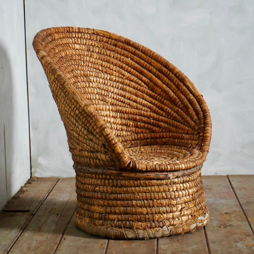 Antique Welsh Lipwork Chair