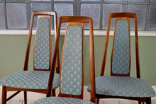 4 Mid Century Danish Dining Chairs Rosewood Niels Koefoed Eva Chair