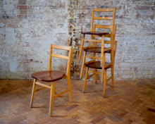 Vintage Stacking Chaple Chairs Sold by Stowaway London 