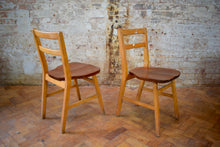 Vintage Stacking Chaple Chairs Sold by Stowaway London