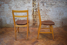 Vintage Stacking Chaple Chairs Sold by Stowaway London