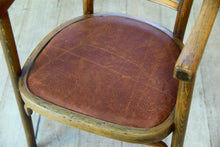 1920's Bent Wood Desk Chair