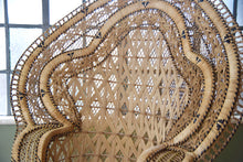 Rare Iconic Original Peacock Chair Emmanuelle Chair