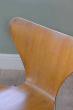 Vintage Danish Arne Jacobsen Stacking Dining Chair for Fritz Hansen Series 7