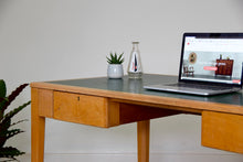 Vintage Mid Century Oak Desk