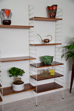 Mid Century Rosewood Nisse Strinning Shelving System