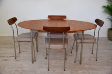 1960's John & Sylvia Reid Stag Extending Dining Table And Chairs